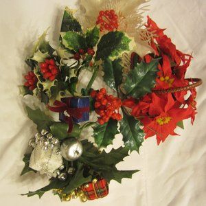 VTG SET OF HOLIDAY FLORAL PICKS